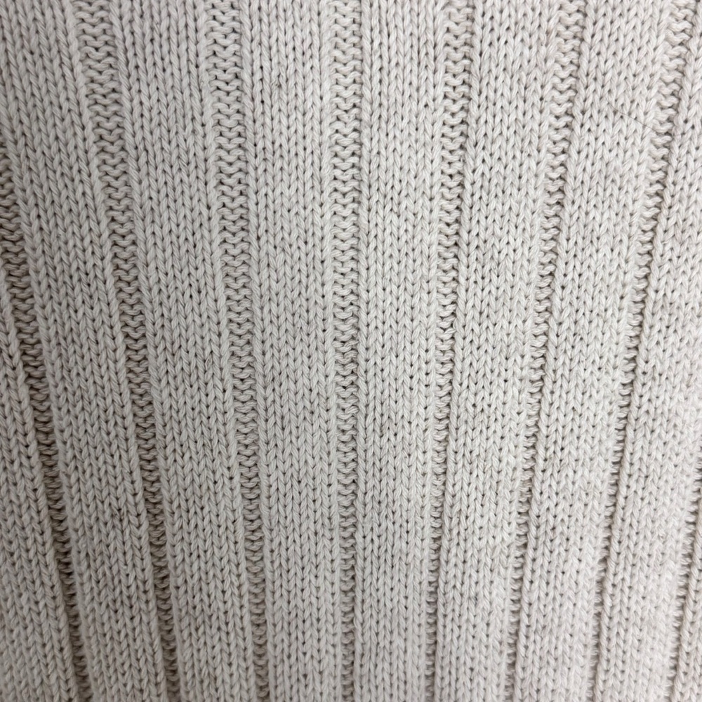 Chaps Ralph Lauren Men’s cotton Beige cable Knit Sweater size‎ M - Picture 5 of 8